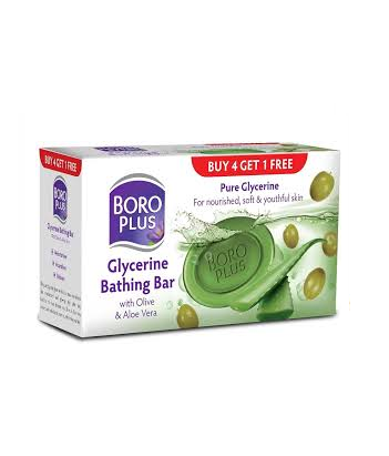 Boro Plus Soap  Olive  & Aloe Vera (5x125g)