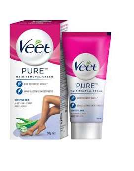 Veet Aloe and Rose Hair Removal Cream 50 g
