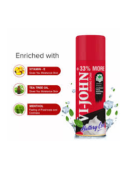 VI-JOHN Special Moisturizing Shaving Foam | 400GM