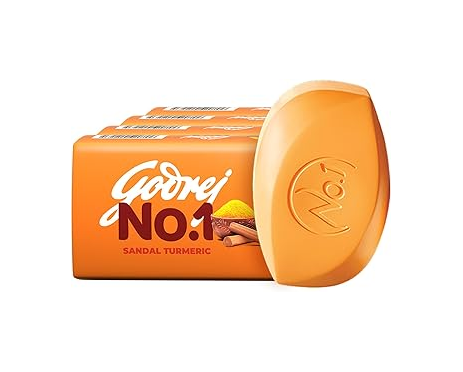 Godrej No1 Sandal Turmeric Soap 4 unit x150g